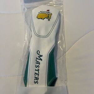 Masters White and Green Golf Club Utility Headcover